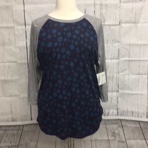 Lularoe randy baseball tee